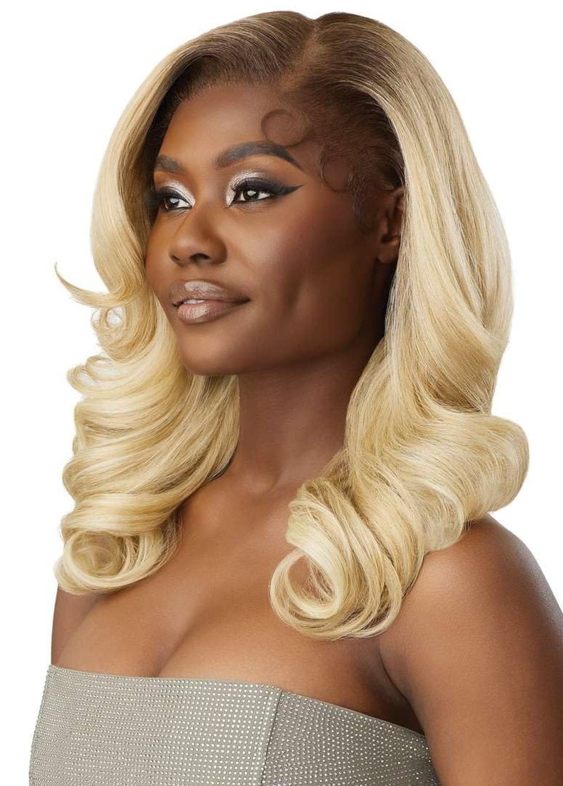Outre Lace Front Wig - Melted Hairline - Swirlista - Swirl 108 (DARK BROWN 2)