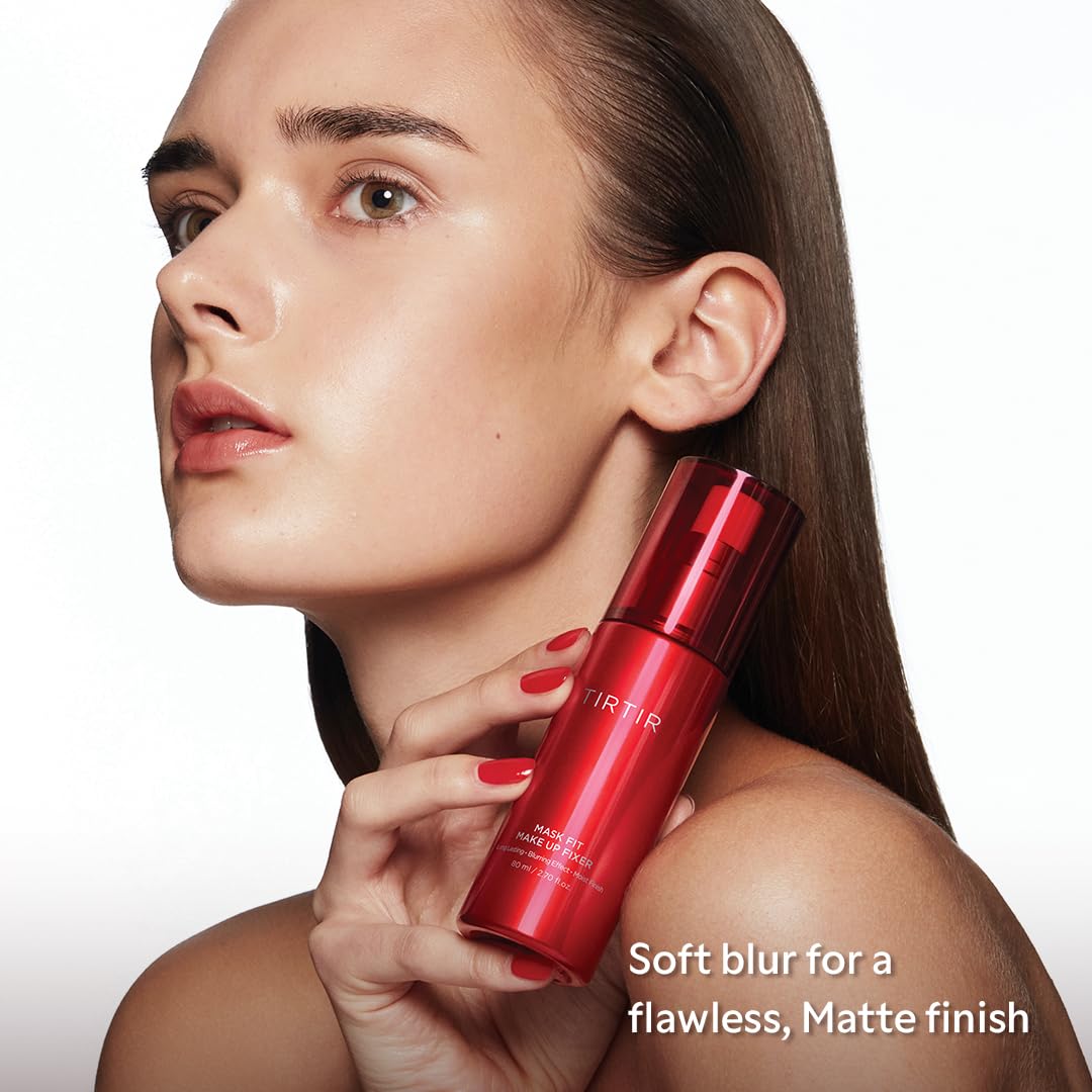 TIRTIR Mask Fit Make-up Fixer | 24H Transfer-Resistant Lightweight Non-Greasy Makeup Setting Spray 2.7 Fl Oz (Pack of 2)