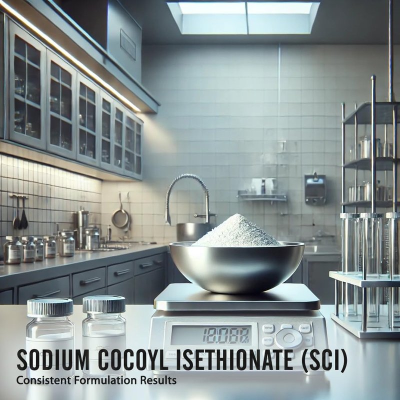 Artekas Innovation SODIUM COCOYL ISETHIONATE (SCI) Powder - Mild Foaming Surfactant for DIY Solid Shampoo Bars, Bath Bombs - Including 5-piece Set with Graduated Measuring Spoons - 21.17 oz