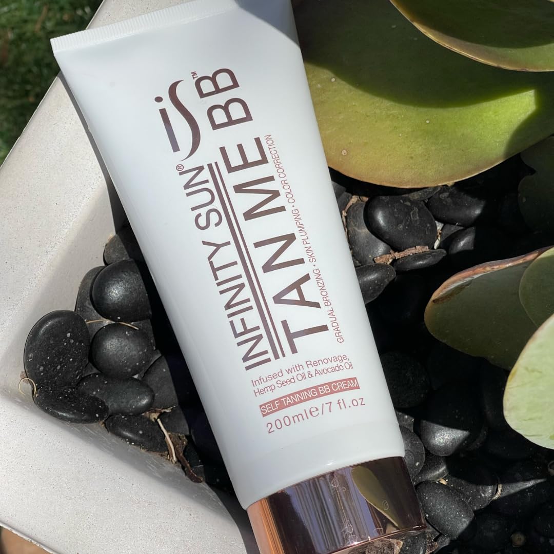 Self-Tanning BB Cream - Gradual Bronzing Lotion with Natural Ingredients | 7 Oz Sunless Tanner for Body