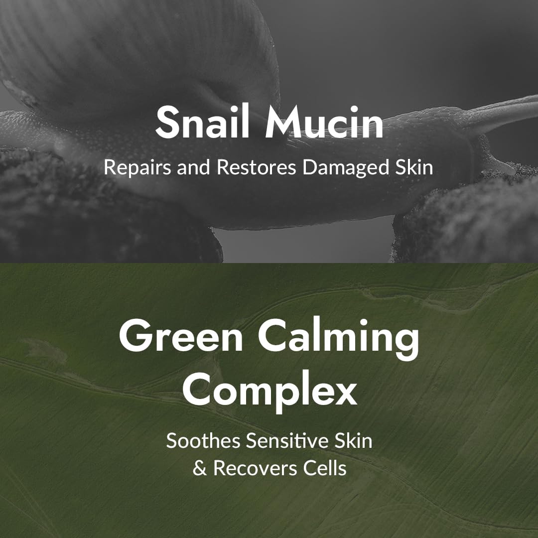 MIZON All in One Snail Repair Cream | Korean Moisturizer Cream for Glass Skin, Fine Lines, Blemishes | 92% Snail Mucin, Peptides, Hyaluronic Acid | 2.53 fl oz