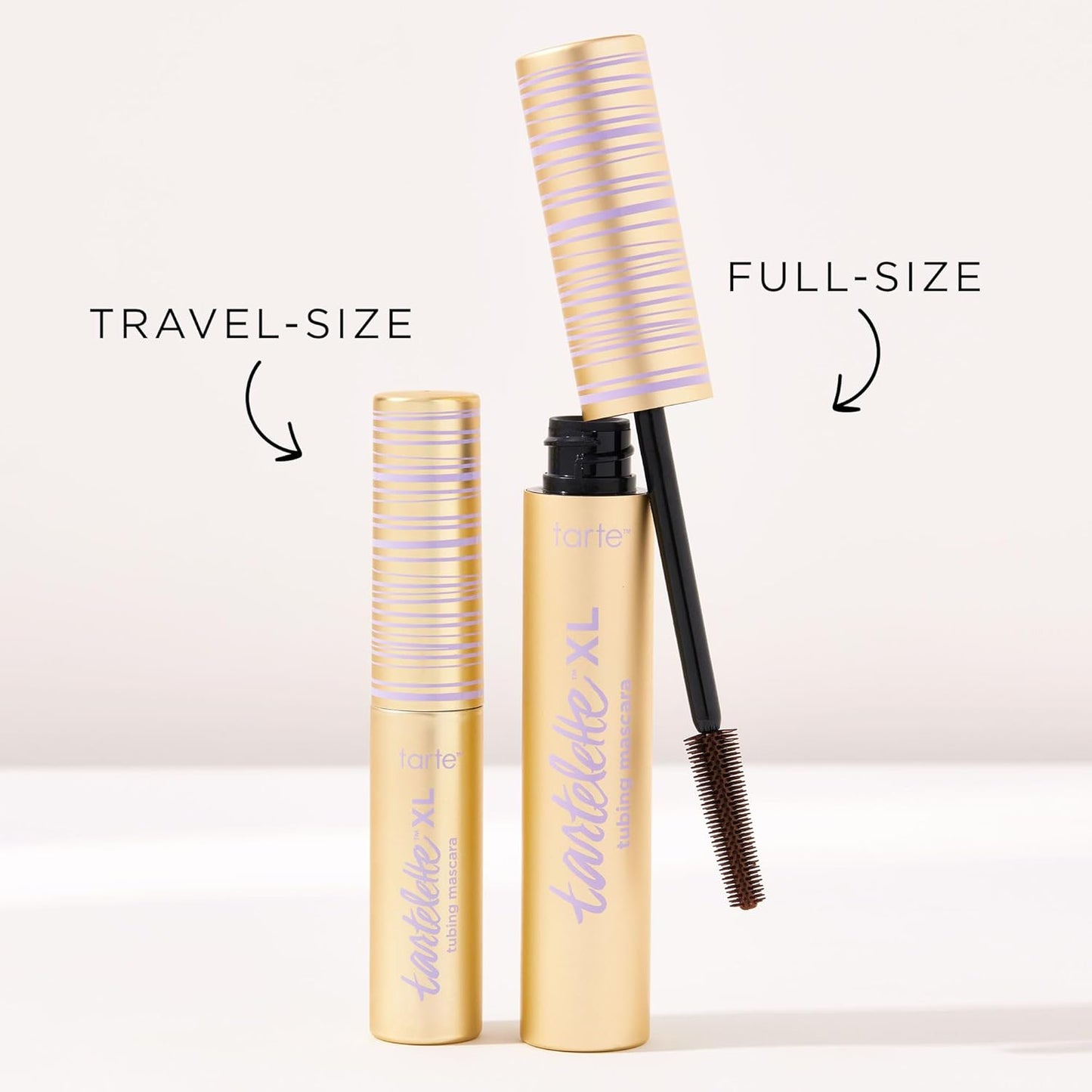 Tarte Tartelette XL Tubing Mascara - Peptide-Infused Lash Extensions, Buildable Volume & Length | Smudge-Proof, Vegan, Easy Removal