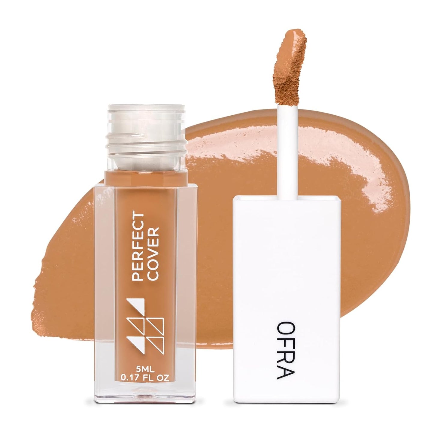 Cover Concealer - Tan Chestnut Liquid Concealer for Dark Circles | Hydrating, Smoothing, Long-Lasting Formula - 5 ml