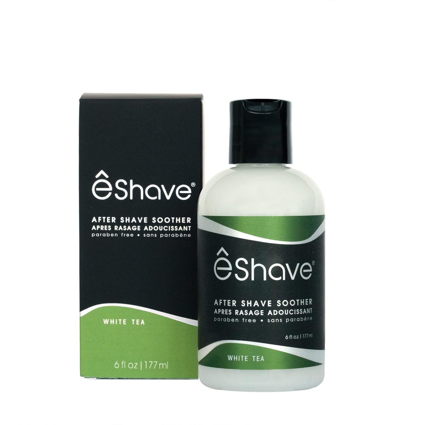 eShave Luxury After Shave Balm for Men - Soothing After Shave Lotion with Calming White Tea | 6 oz All-Natural Vegan Formula