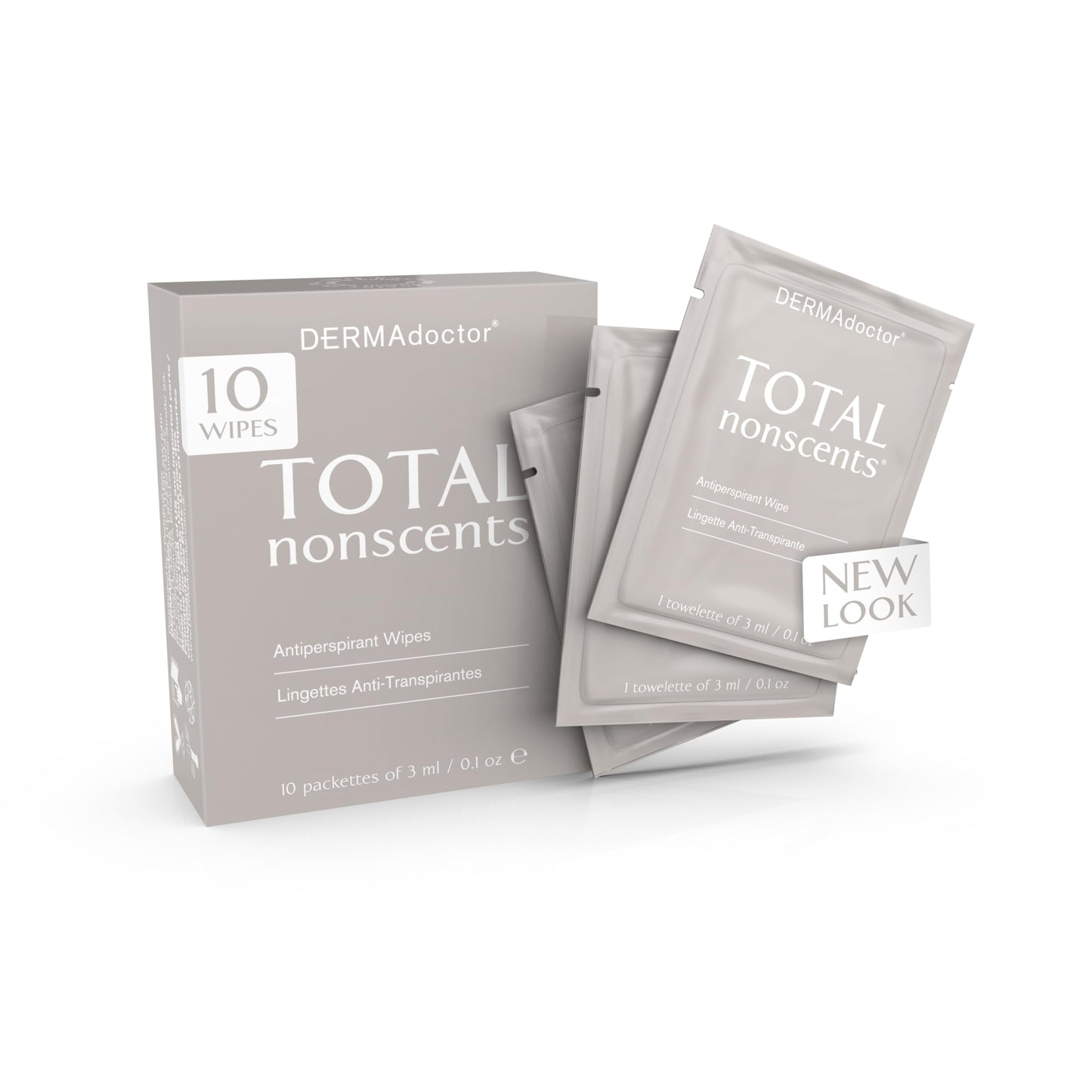 DERMAdoctor Antiperspirant Wipes, Doederant Roll on