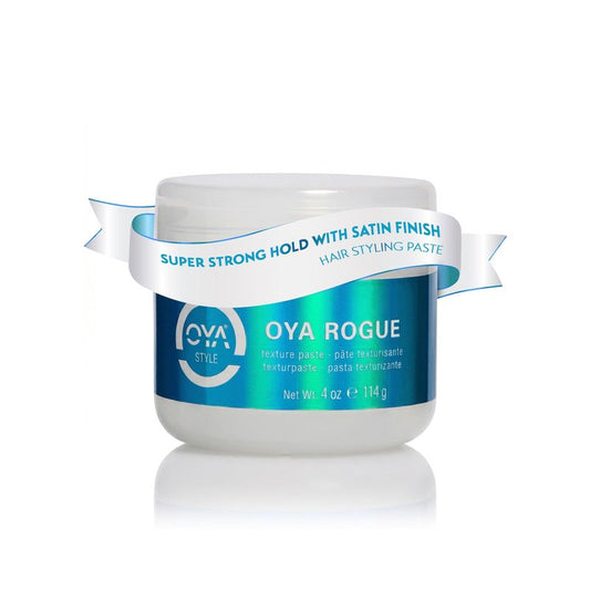 OYA Rogue Texture Paste - Texturizing Hair Paste with Strong Hold and Satin Finish - Adds Definition, Volume, and Separation - Suitable for All Hair Types - Versatile Styling Control - 4.0 Fl Oz.
