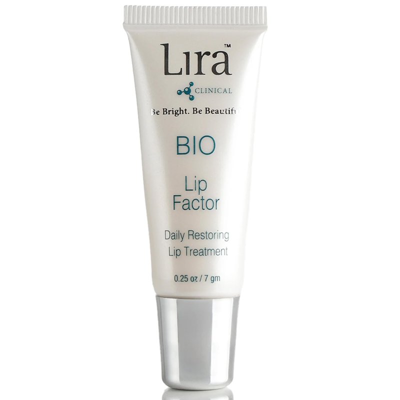 Lira Clinical BIO Lip Factor - Lip Balm SPF 15 for Soft, Full, and Supple Lips - Lip Treatment with Peptides, Vitamin C, E, Jojoba Oil, Avocado Oil - Lip Moisturizer for Dry Lips - 0.25 Ounce