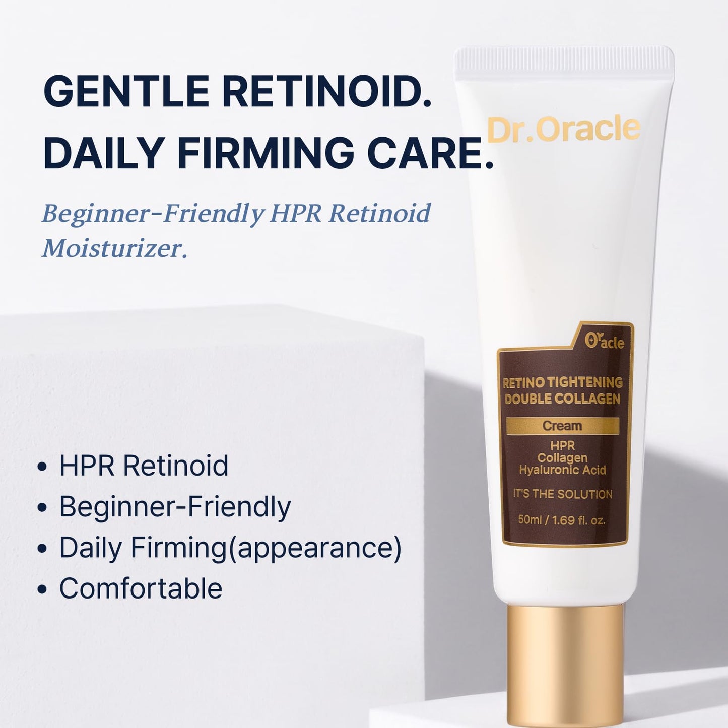 Dr. Oracle Retino Double Collagen Anti-Aging Cream Korean Skincare 1.69 fl oz