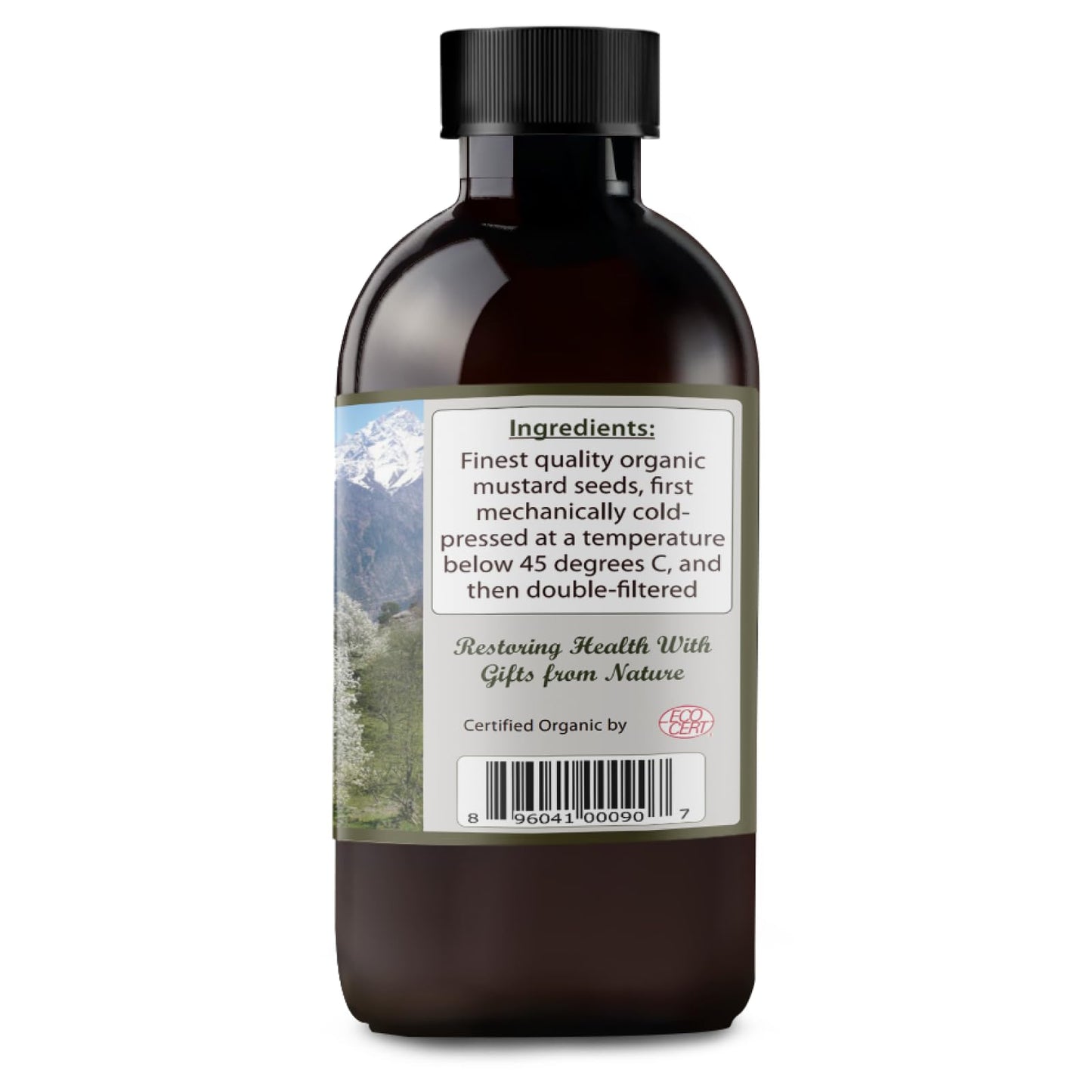 Tattva's Herbs Unrefined Cold Pressed Mustard Seed Oil for Hair & Body, 16oz