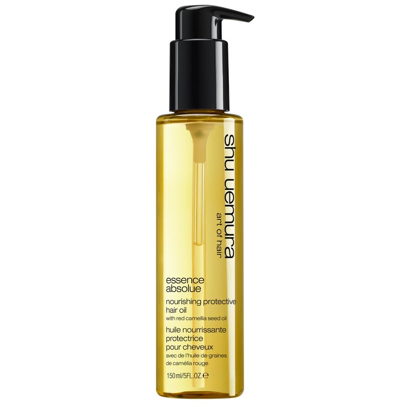 shu uemura art of hair Essence Absolue Nourishing Protective Hair Oil - Lightweight Multi-Benefit Leave In Treatment, Hydrates, Adds Shine, and Reduces Frizz with Heat Protection, 5 Fl Oz