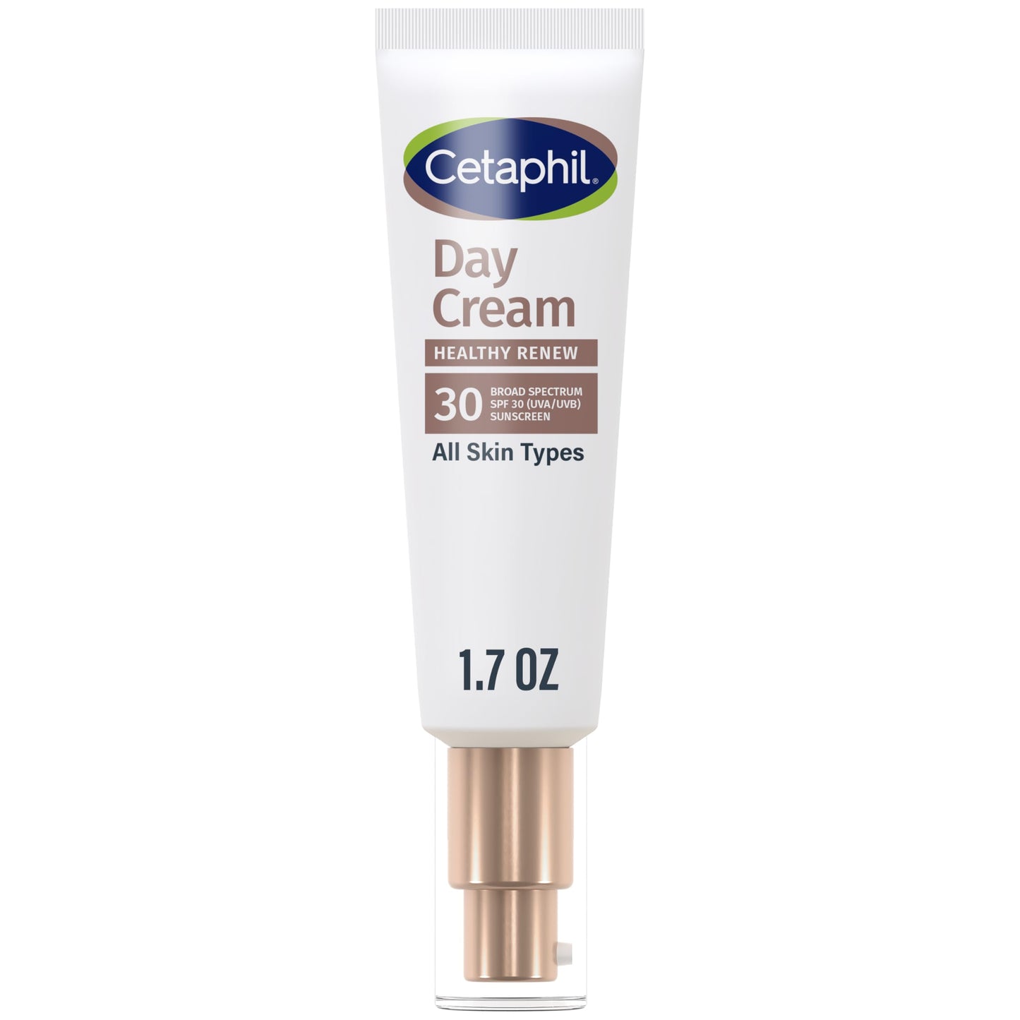 Cetaphil Healthy Renew Day Cream, SPF 30, Anti-Wrinkle, Peptides, 1.7 oz