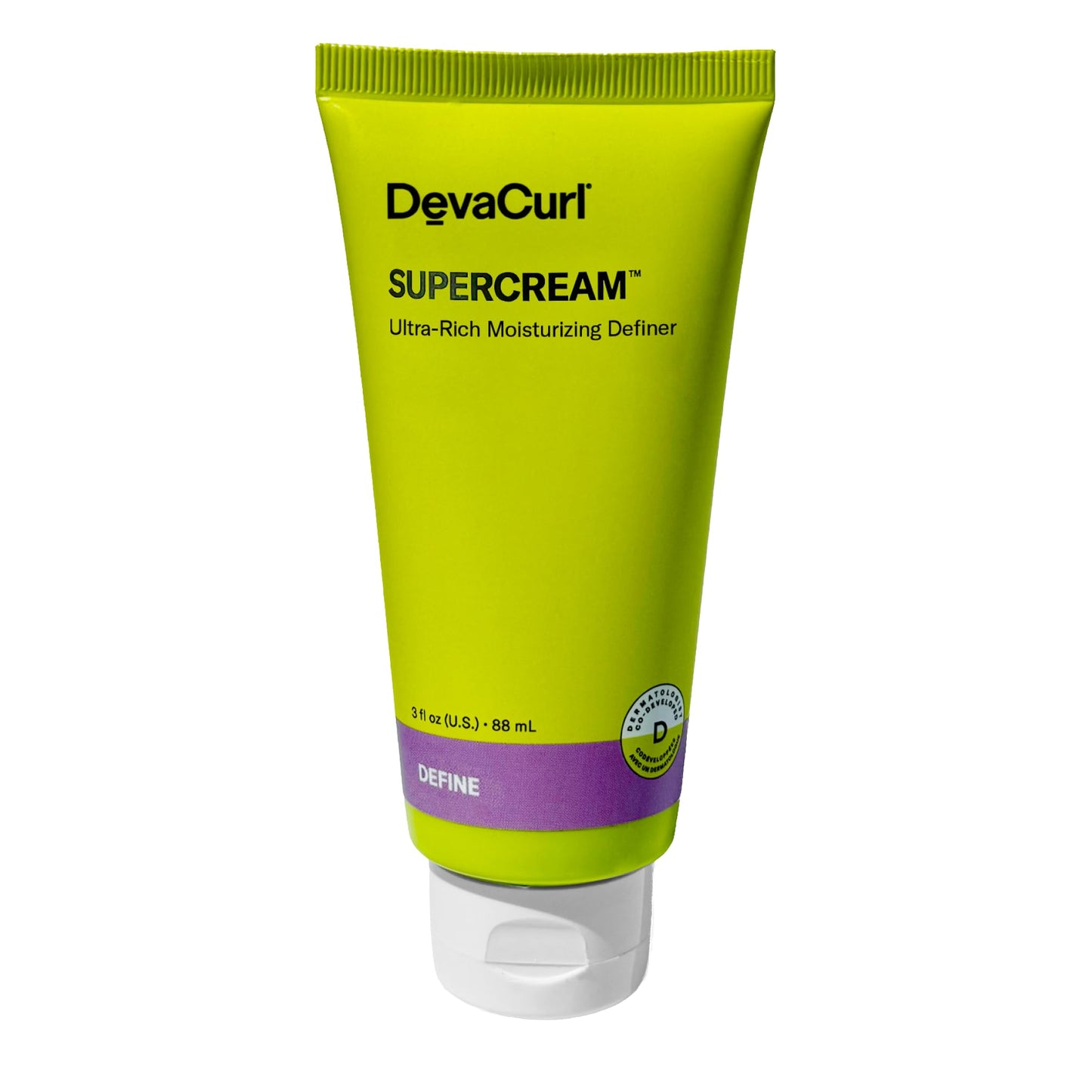 DevaCurl SuperCream Ultra-Rich Moisturizing Definer, 3 fl. Oz