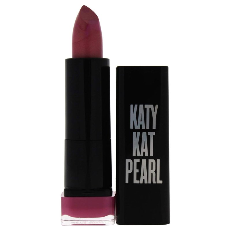 Katy Kat Pearl Lipstick - Purrty In Pink | Long-Lasting Color, 0.12 Ounce