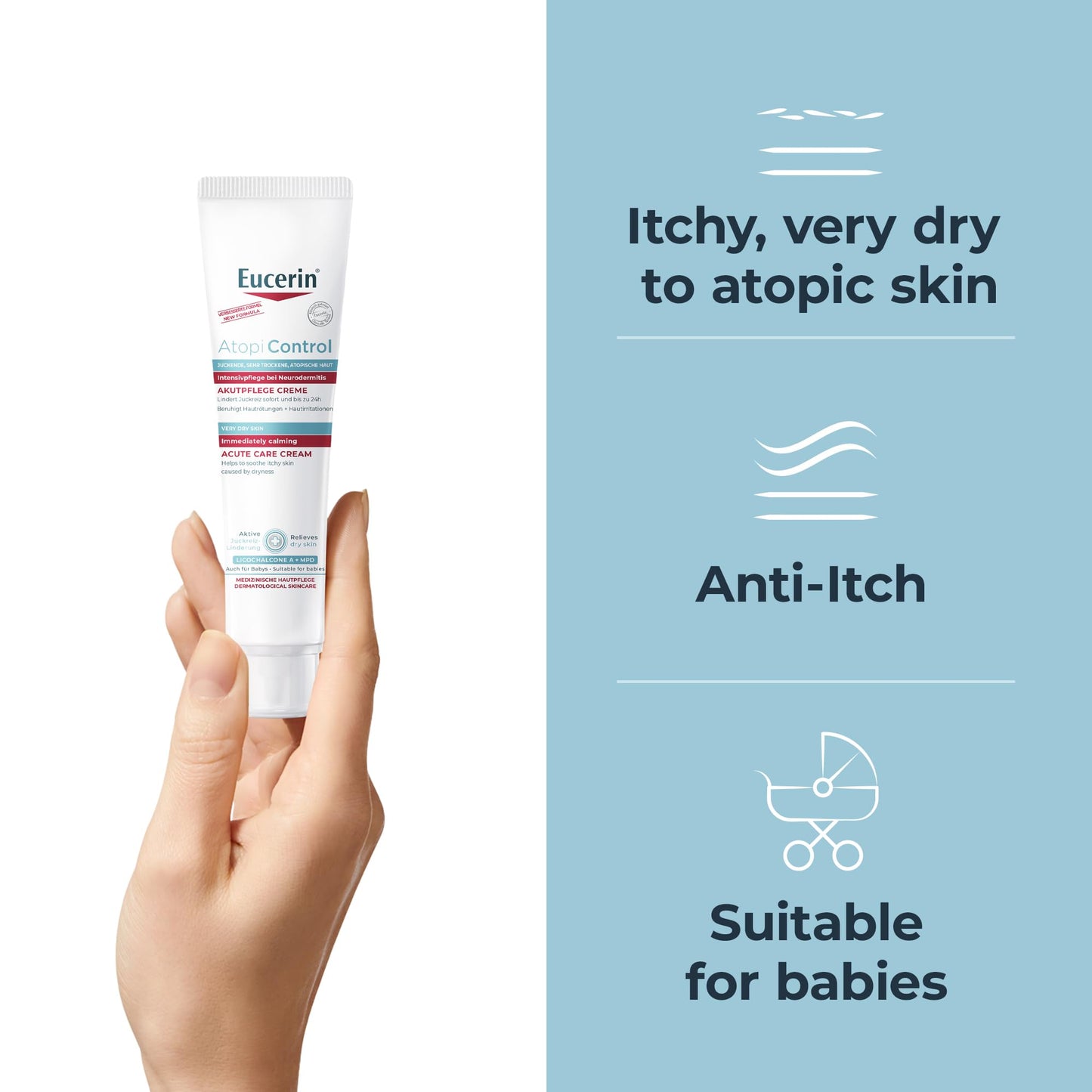 Eucerin AtopiControl Intensive Calming Cream 40ml by Eucerin