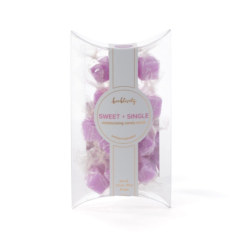 Bonblissity Sugar Scrub Candy 36pcs, For Exfoliating Hands, Feet Turns into Lotions l Lavender Luxury, Ocean Mist, Vanilla Brown Sugar
