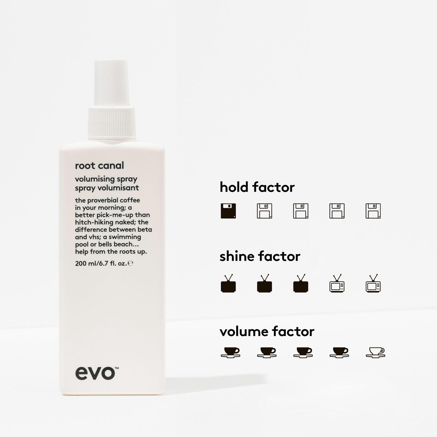 EVO Root Canal Volumizing Spray for Fine Hair & All Hair Types, 6.7 fl oz