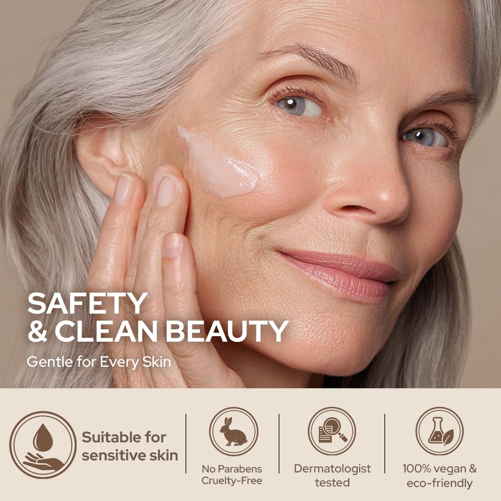 Tonkina Youth 1700 Bakuchiol Serum with Tranexamic Acid, Niacinamide, Hyaluronic Peptides & Vietnamses Ginseng, Brightening Retinol Alternative for Face, Anti Aging & Dark Spot Remover