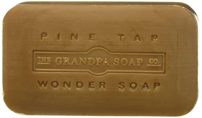 Pine Tar Soap - Natural Skin Care Bar for Dry Skin | 4.25 oz (Pack of 4)