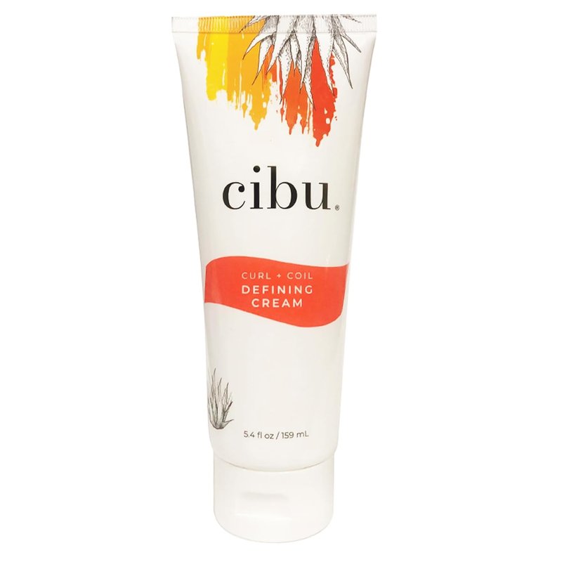 CIBU Curl Defining Cream - Long-Lasting Hold for Wavy & Curly Hair | 5.4 Ounces
