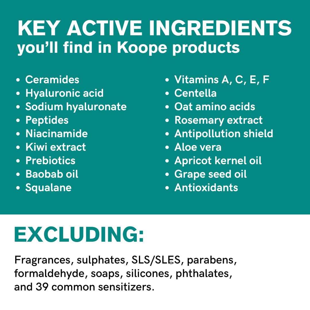 Koope Heavyweight Face Moisturizer, Hyaluronic Acid, 1.69 fl oz