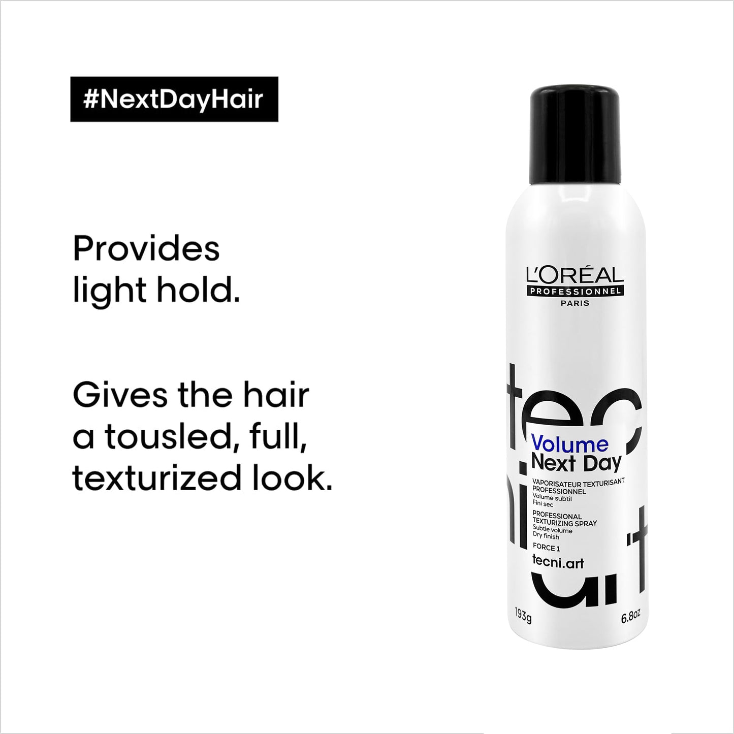 L'Oréal Professionnel Paris Volume Next Day Spray – Light Hold