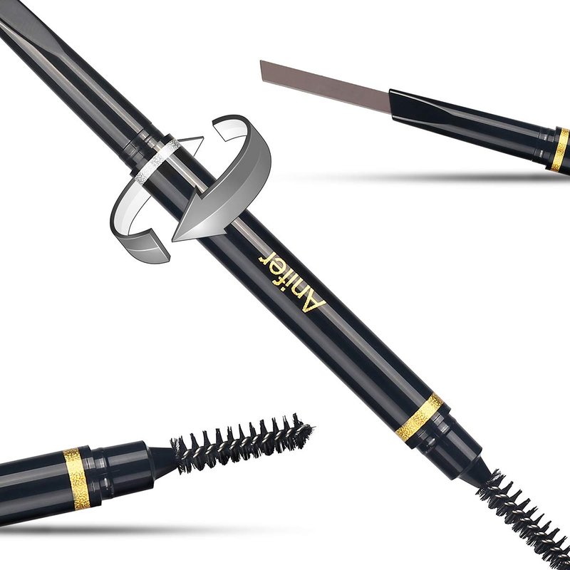 Eyebrow Pencil - Gray Waterproof Formula for Smooth, Natural Finish | Cruelty-Free (Gray #5)