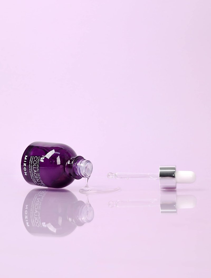 MIZON Marine Collagen 100 Ampoule Serum with Collagen Peptide for Firming Skin Wrinkles Hydrating Anti Aging with Adenosine Panthenol & Centella (1.01 fl oz)