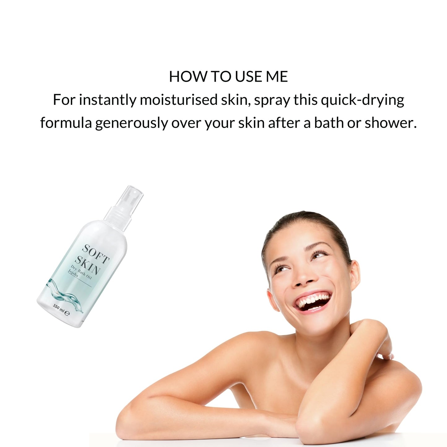 Soft Skin Jojoba Original Dry Oil Spray - 5.28 Fl.oz, Body Oil After Shower, Pack of 2 (10.56 Fl.oz)