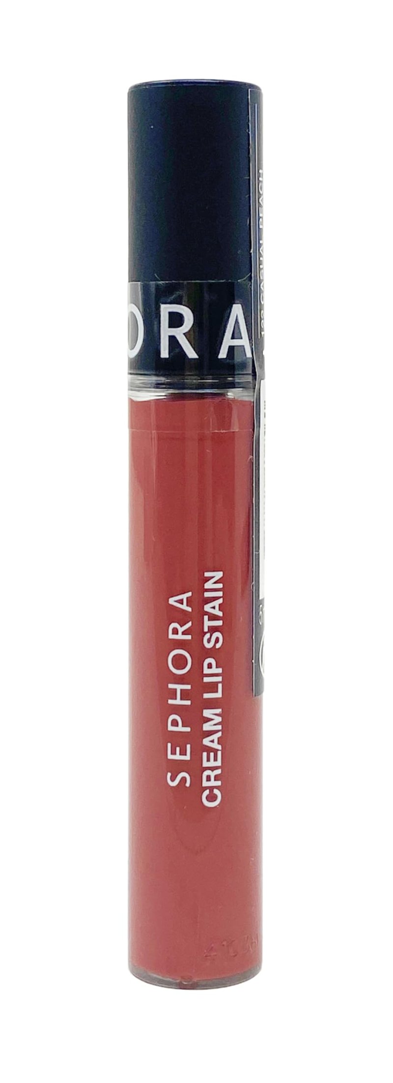 SEPHORA Collection Cream Lip Stain - 122 Casual Peach (matte peachy pink) 0.16 oz. / 5 mL
