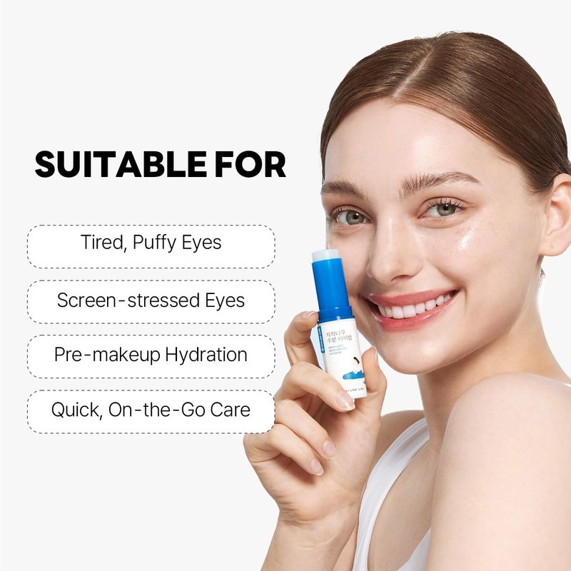 Birch Juice Icy Cooling Eye Stick - Depuffing Glow Booster Balm for Dark Circles & Fine Lines | 0.35 oz