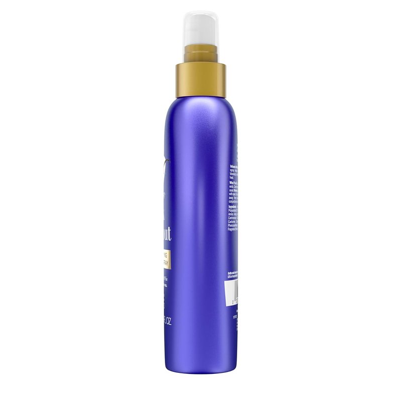 OGX Heat Protectant Spray - Quick Drying Thermal Protection for Soft, Shiny Hair | 6 fl. oz