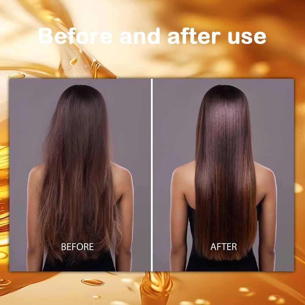 Loske Premium Moroccan Argan Treatment Hair Oil, Nourishing Treatment for Healthy, Shiny Hair, Moisturizing, Repairing, and Frizz Control Formula