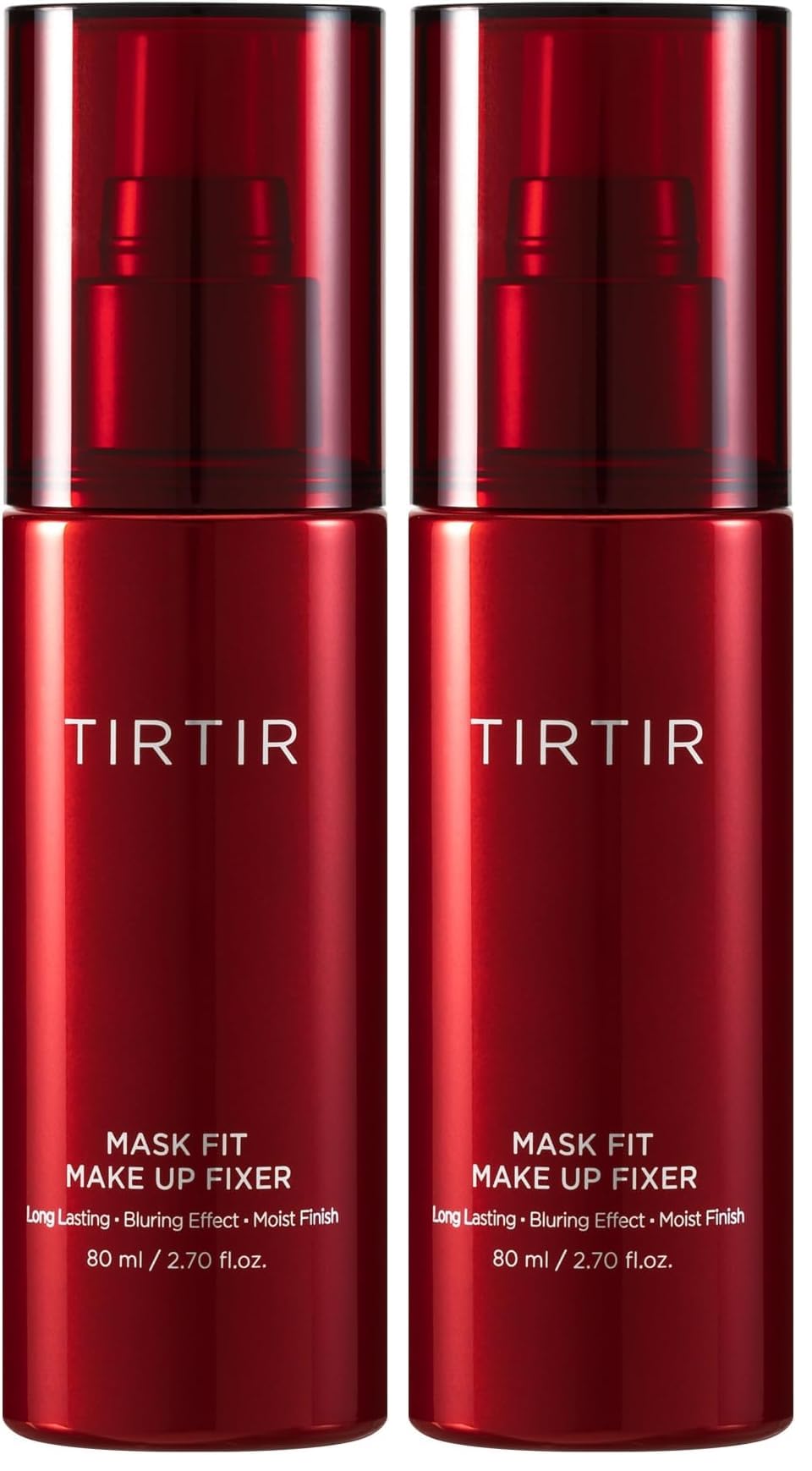 TIRTIR Mask Fit Make-up Fixer | 24H Transfer-Resistant Lightweight Non-Greasy Makeup Setting Spray 2.7 Fl Oz (Pack of 2)