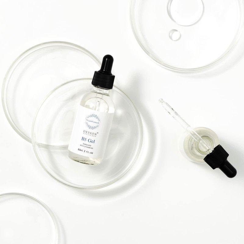 OxygenCeuticals B5 Gel – Hydrating Serum with Vitamin B5 (Panthenol), Hyaluronic Acid & Adenosine, Moisturizing & Anti-Wrinkle Care for Healthy, Elastic Skin. 2.02 fl.oz (60ml)
