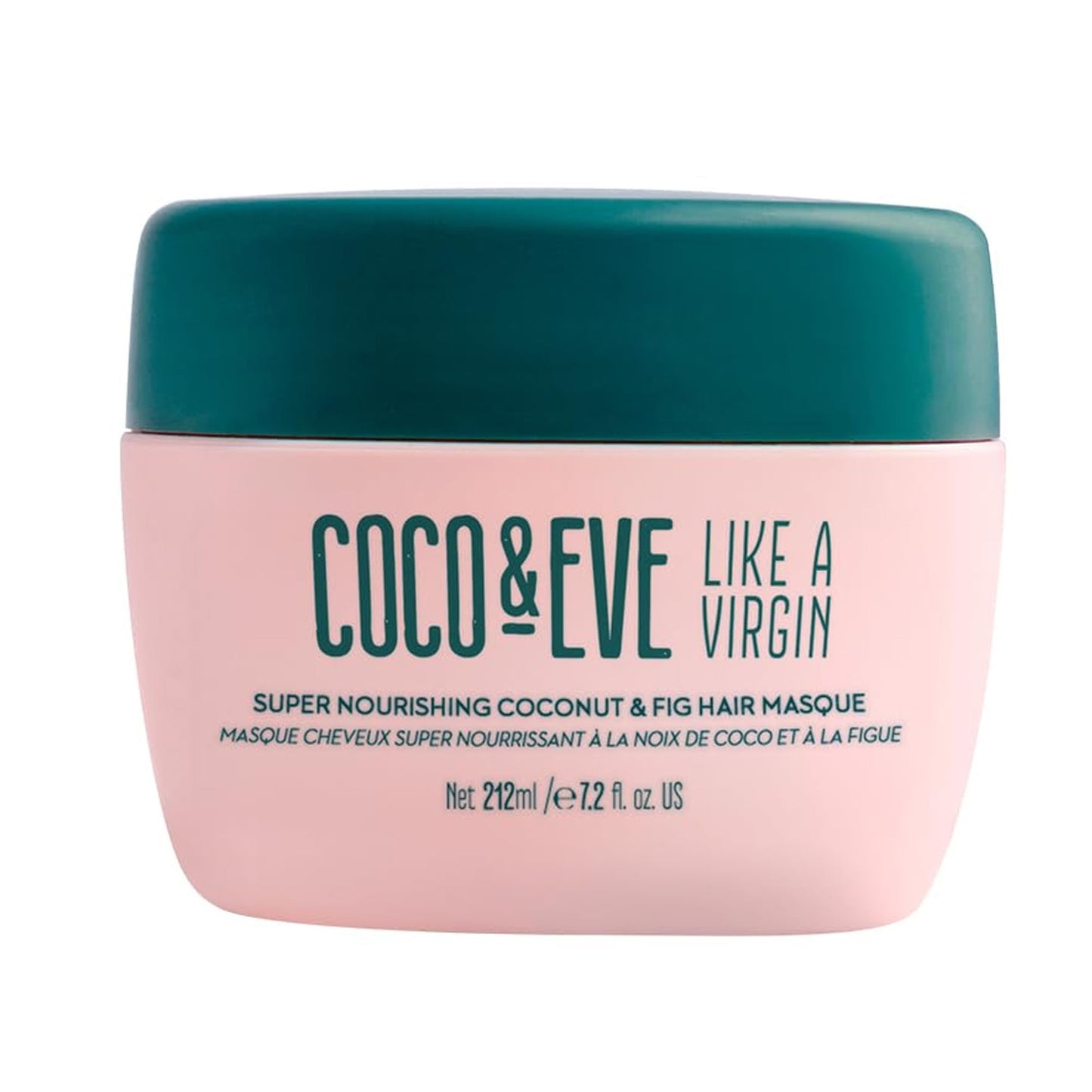 Coco & Eve Like a Virgin Hair Masque - Coconut & Fig Hair Mask for Dry Damaged hair with Shea Butter & Argan Oil for Hair Repair & Hydration | Deep Conditioning Mask Hair Treatment (212 ml)