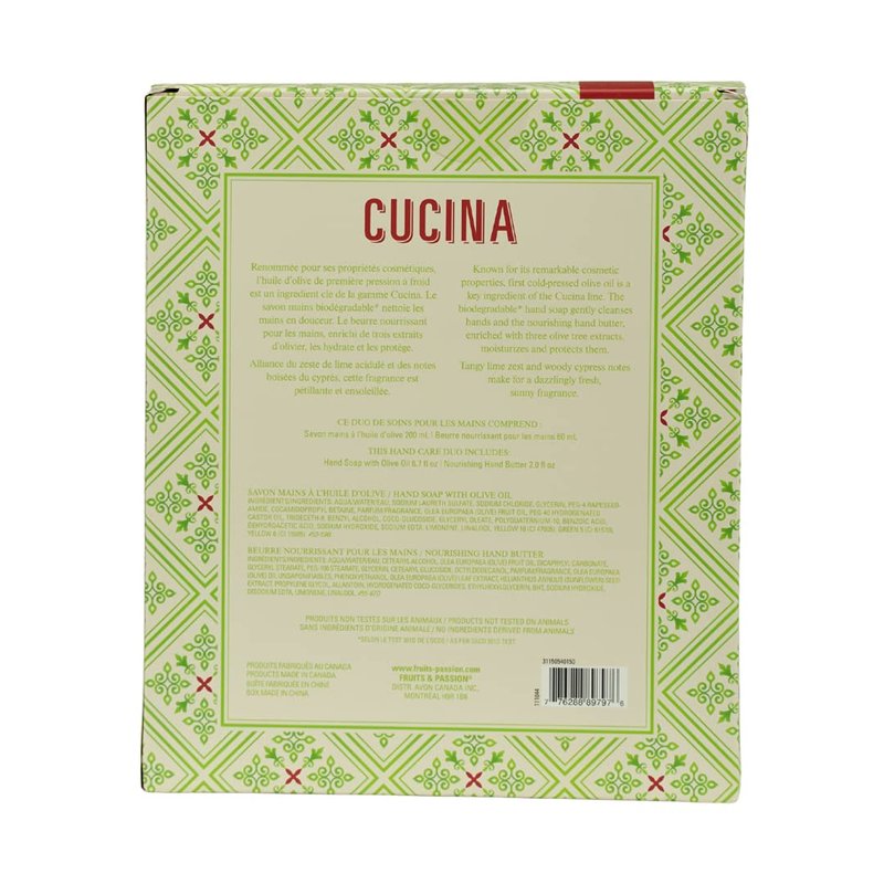 Fruits & Passion Lime Zest and Cypress Hand Care Duo
