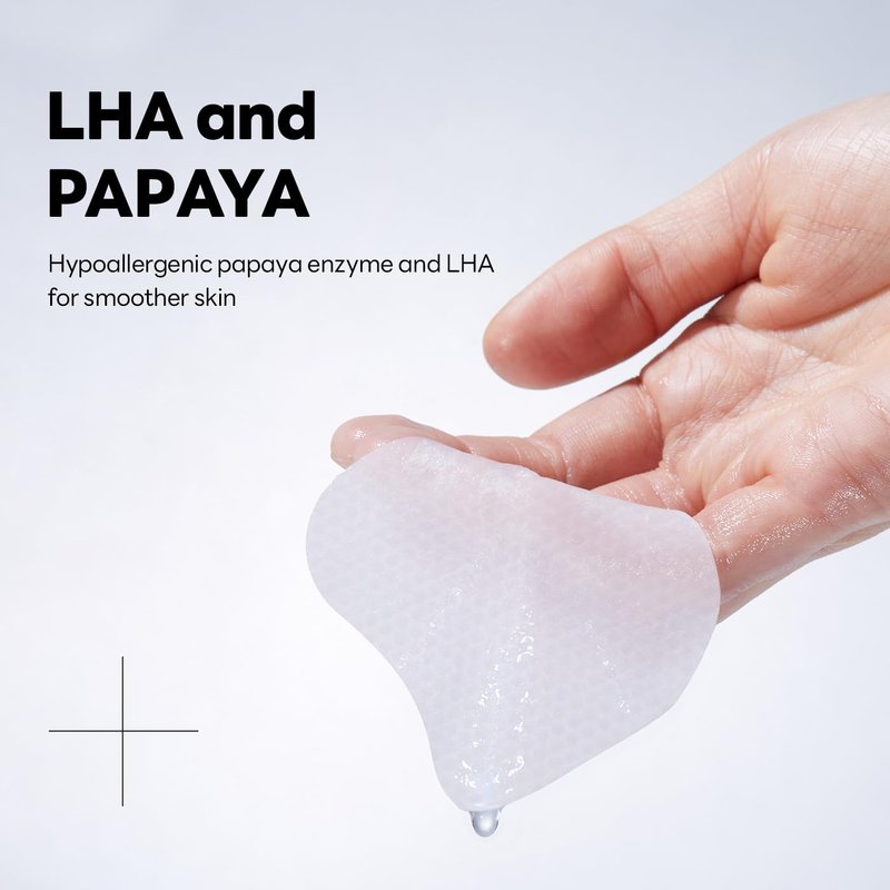 MEDIHEAL Phyto Enzyme Peeling Pad - Vegan Face Resurfacing Gauze Pads with LHA & Papaya Enzym - Pore Tightening Pads to Control Sebum - Exfoliating for Dead Skin Cells, 90 sheets