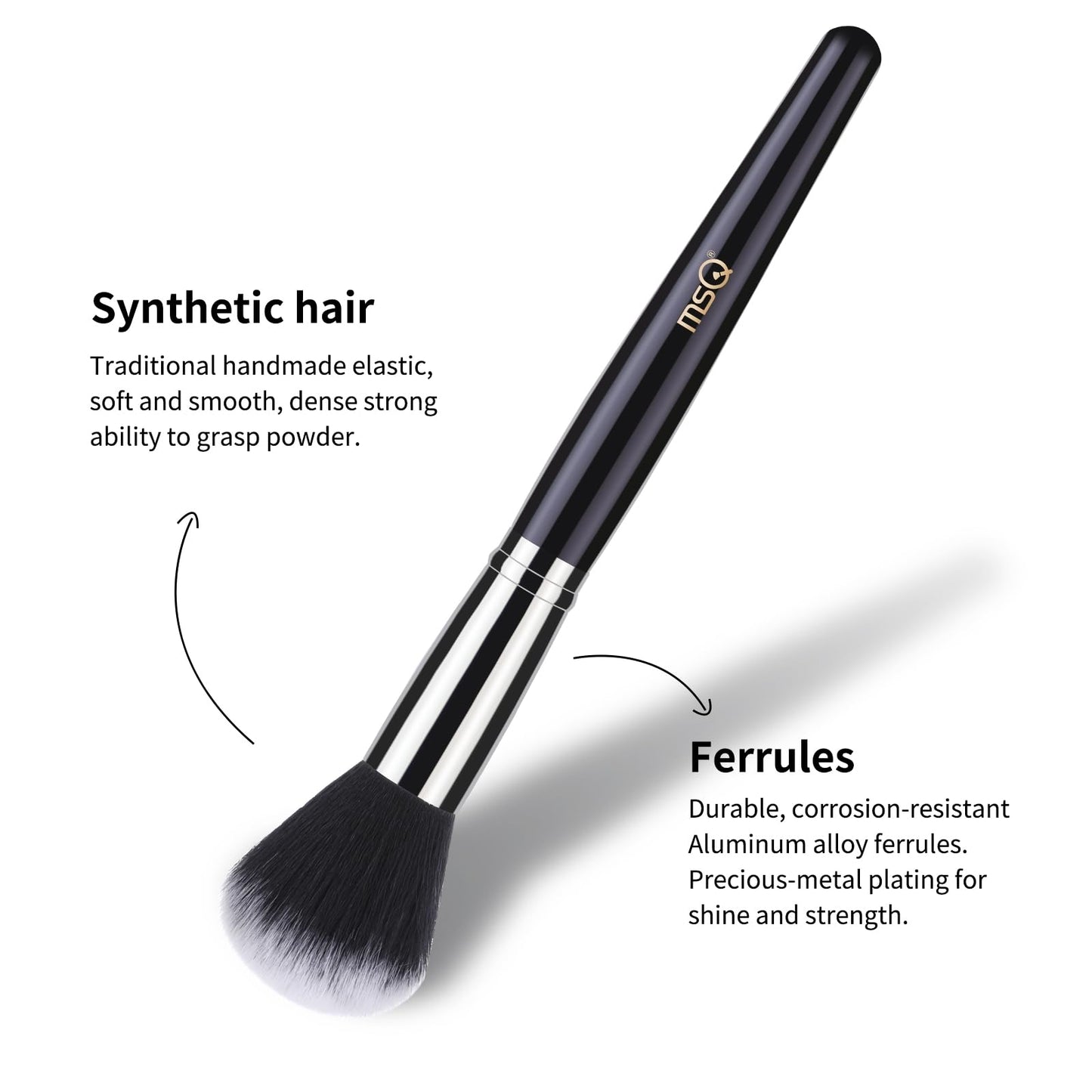 Make up Brushes set 29pcs MSQ Professional Cosmetics Brushes with Adjustable Belt Makeup Bag Foundation Powder Brush Eye Shadows Brushes Concealer Blending Brushes for Women/Girls/Artists/Holiday gift
