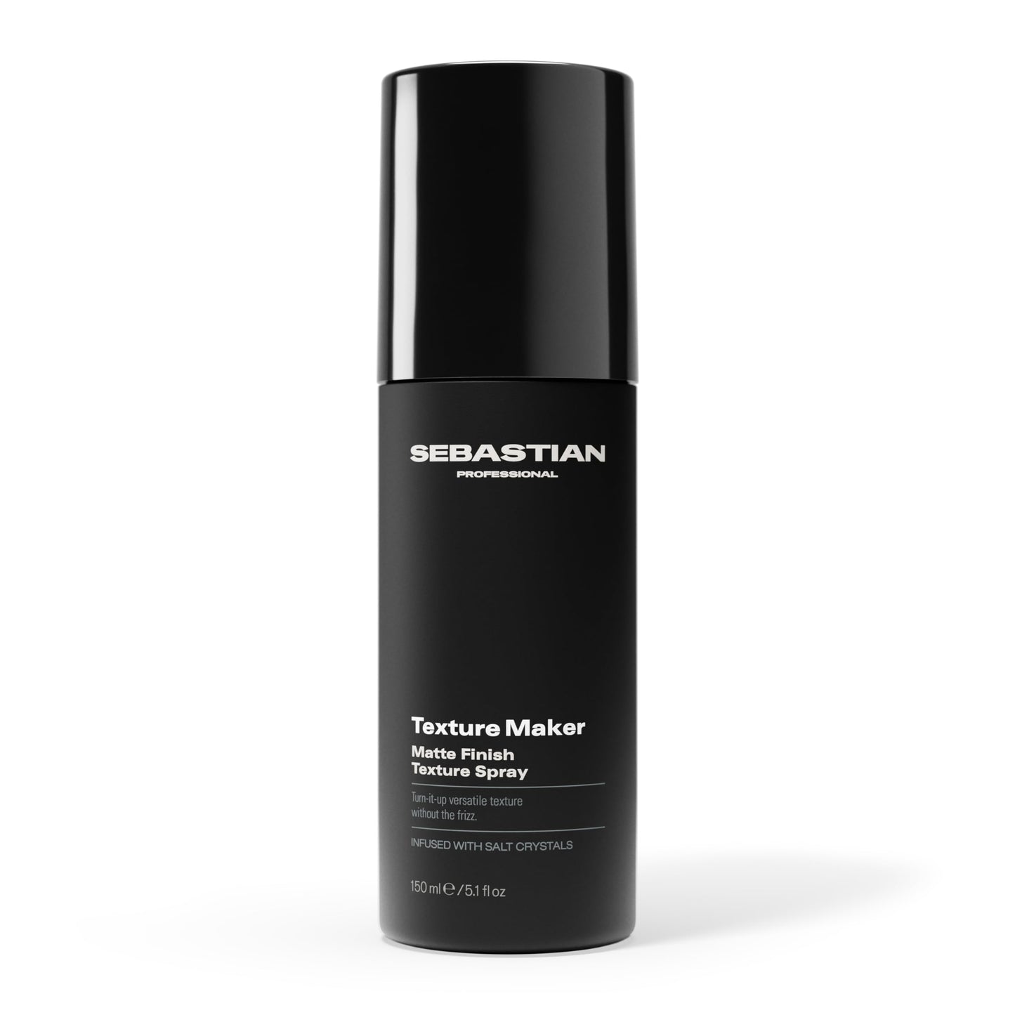 Sebastian Professional Styling Texture Maker Spray | Lightweight Hair Texturizer Spray with Medium Hold & Matte Finish | Non-Aerosol Hairspray with Sea Salt | 5.07 fl oz | Packaging May Vary