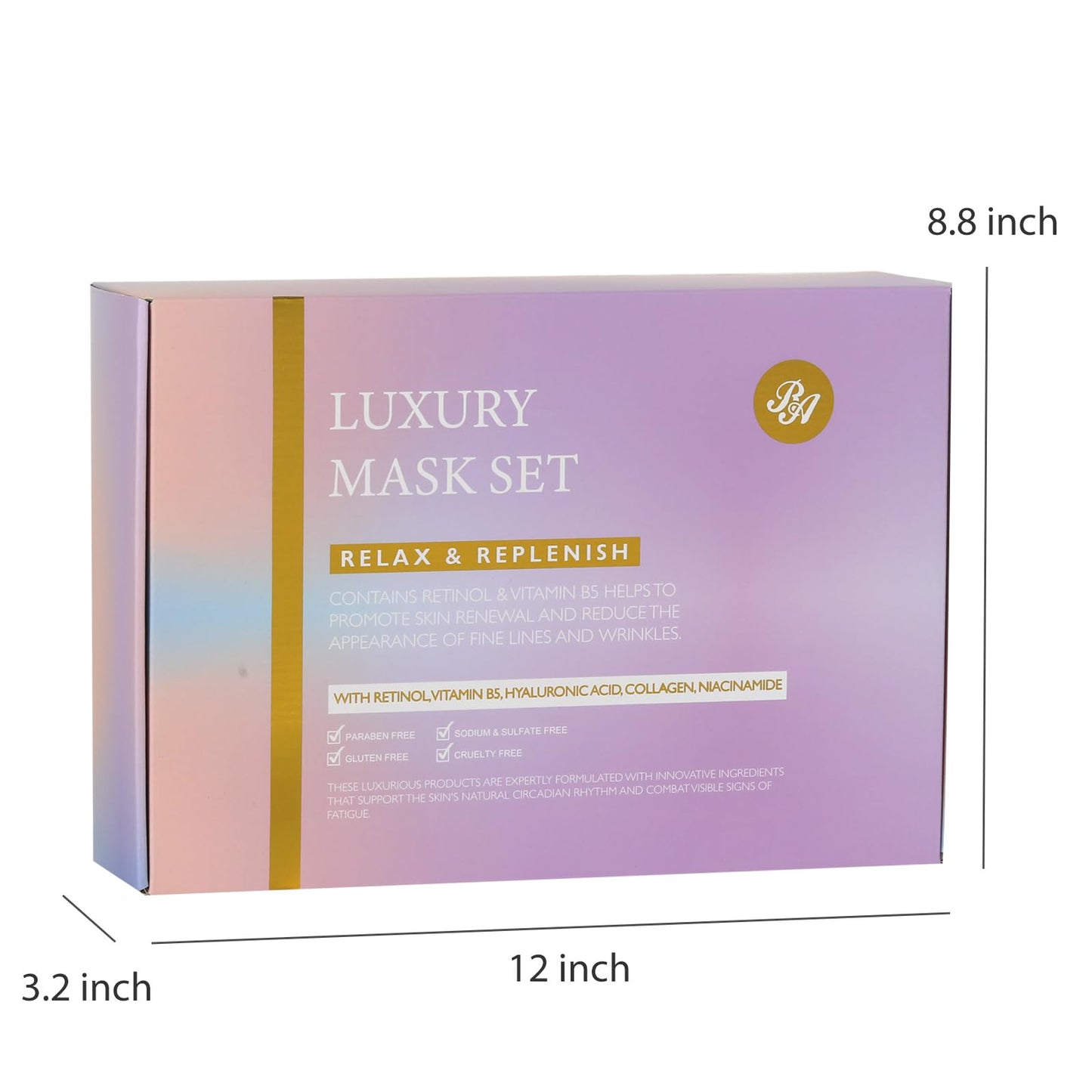 55 Pcs Mothers Day Gift for Mom, Face Sheet Masks Gift Basket Set for Women, Hydrating Skin Care Kit, Home Spa Kit Gift, Face Serum, Gel Eye Mask, Christmas, Birthday, Anniversary, Wife, Mom