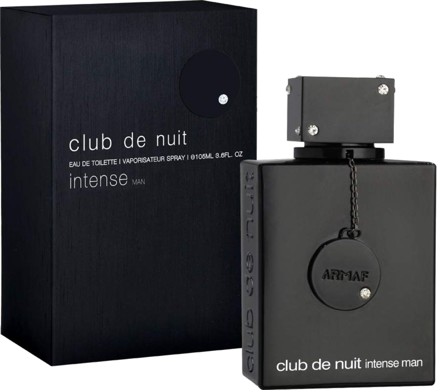 Armaf Club De Nuit Intense Men’s Eau de Toilette Spray - 3.6 Oz | Long-Lasting Fragrance