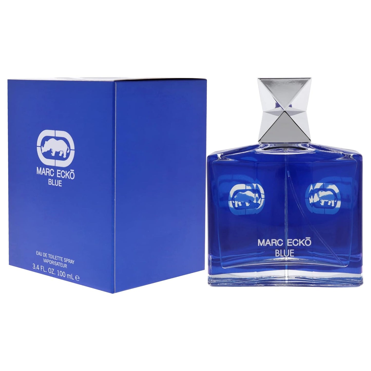 Marc Ecko Blue Eau de Toilette Spray for Men - 3.4 Ounce Fragrance