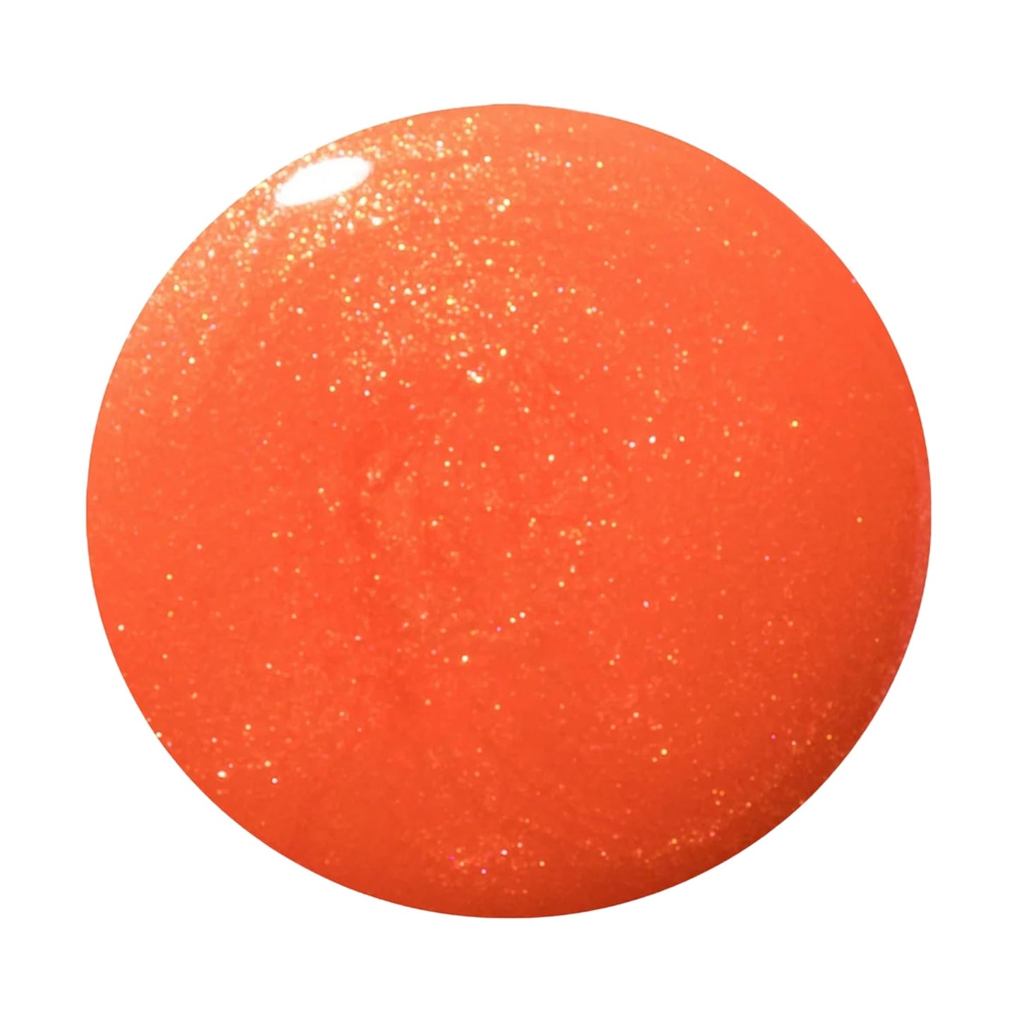 Dazzle Dry Nail Lacquer (Step 3) - Poppy Poison - A bright orange with gold shimmer. Full coverage shimmer. (0.5 fl oz)