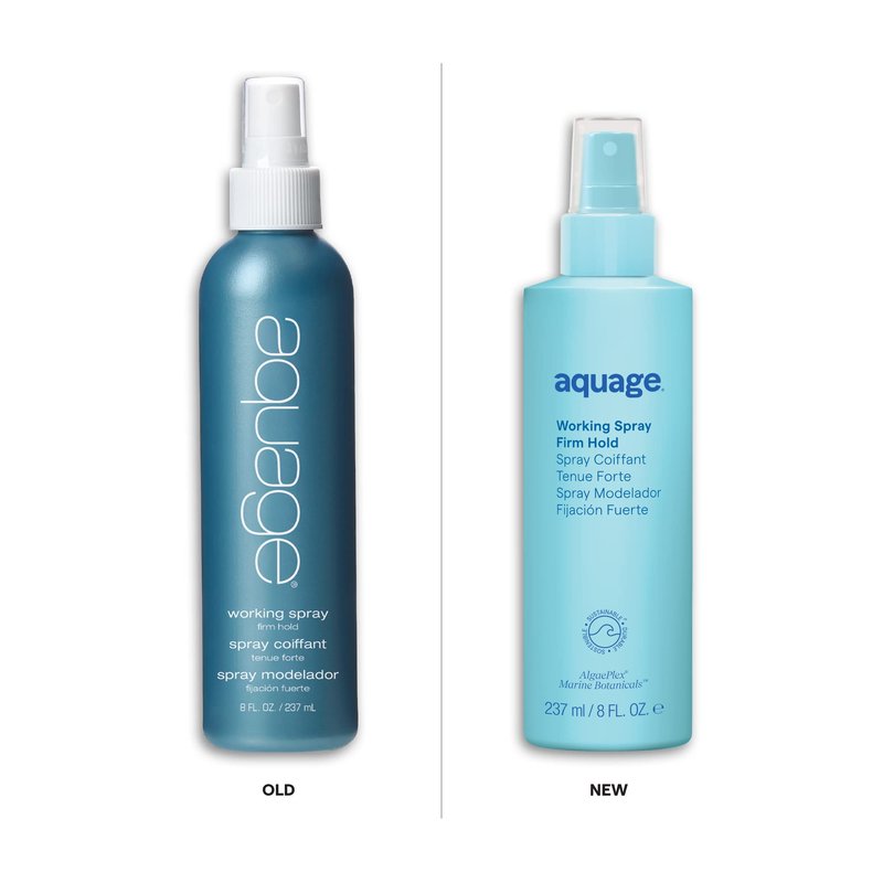 Aquage Working Hair Spray - Firm Hold, Non Aerosol Hairspray for Women - Volumizing Styling Spray for Thermal Protection and Long Lasting Hold (8 oz)