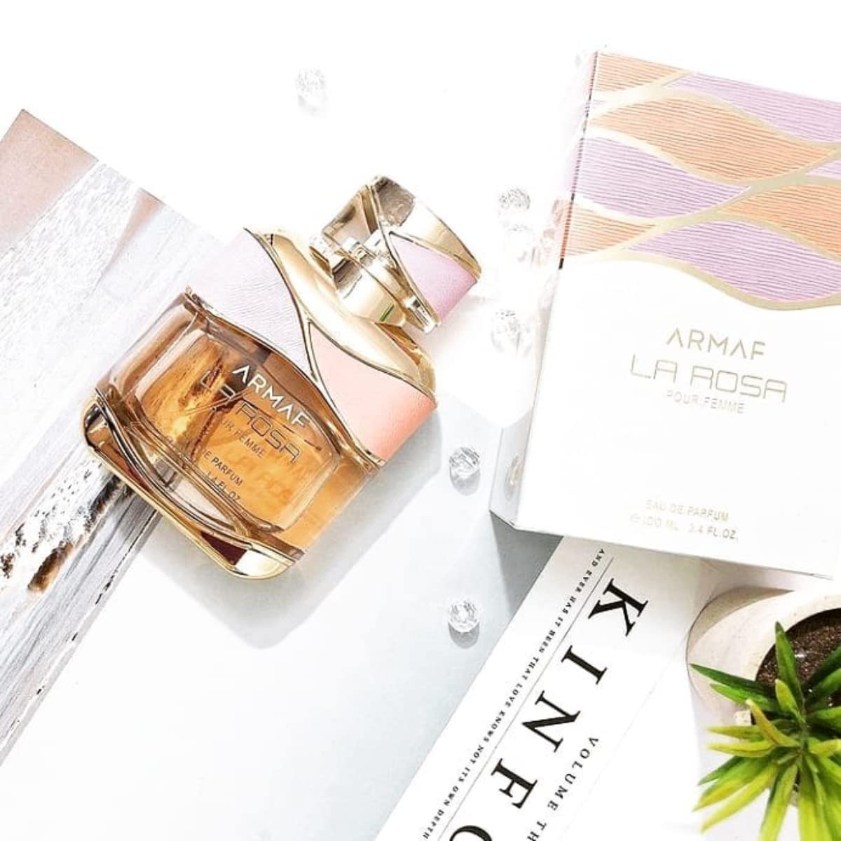 Armaf La Rosa Pour Femme Eau De Parfum - Floral Women's Perfume | 100ML