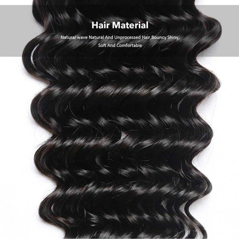 FASHION LINE 4 Bundles Deep Wave Short Bob Style Ombre 1B/99J Virgin Human Hair Bundles 50g Two Tone Burgundy Red Brazilian Hair Weave 12”