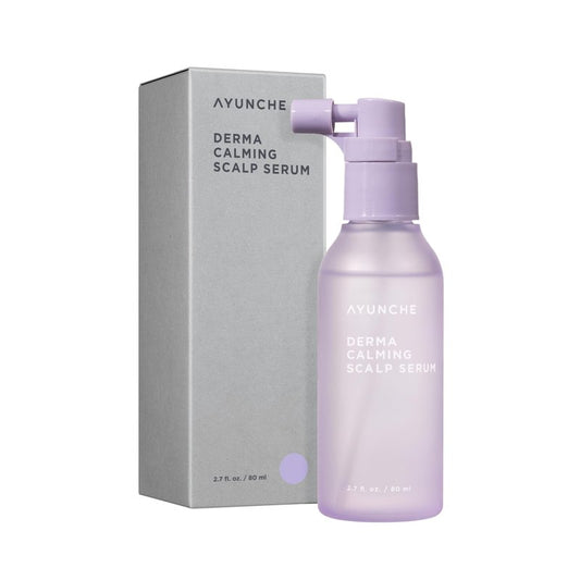 AYUNCHE Derma Calming Hair Serum 2.7 fl oz (80ml) [For Dry & Weakened Scalp] | Moisturizing and Soothing | Cica Hair Care | Vegan | Korean Salon Brand