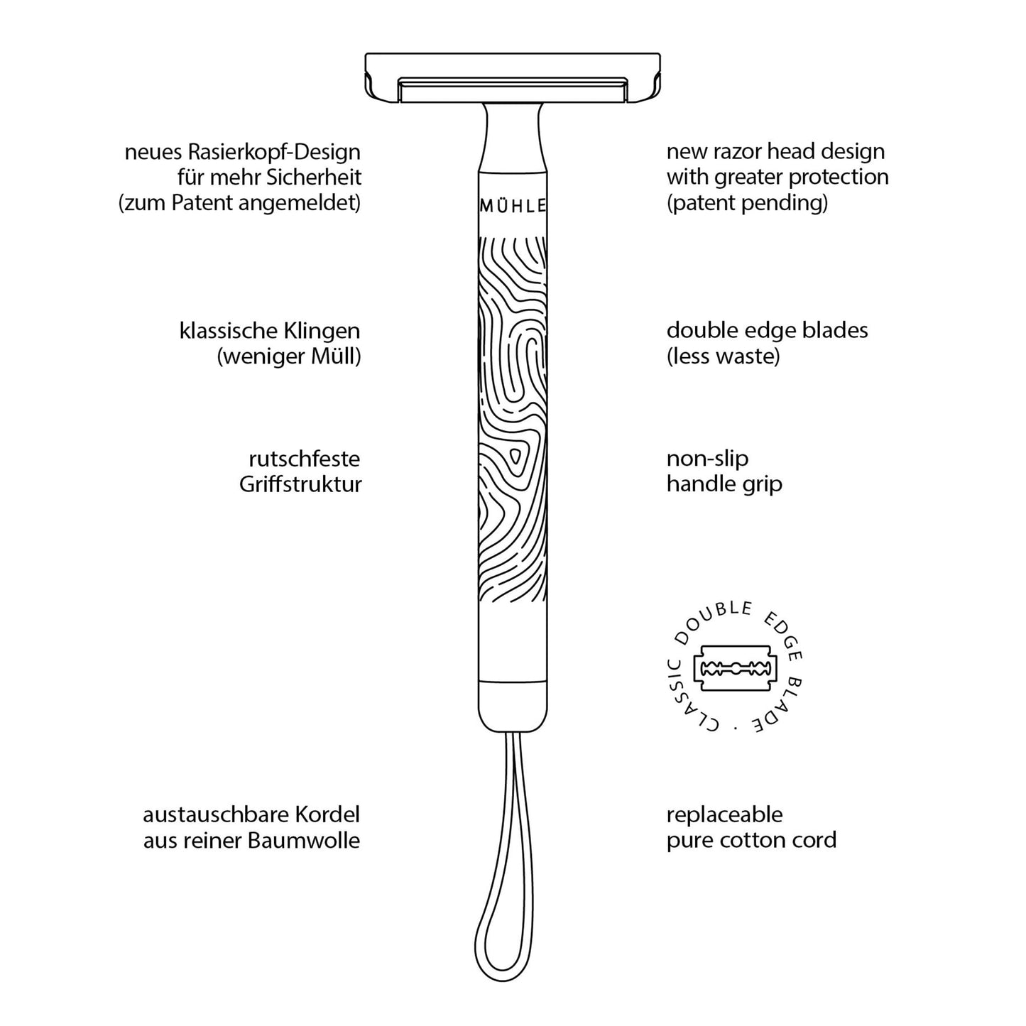 Companion Safety Razor by MHLE