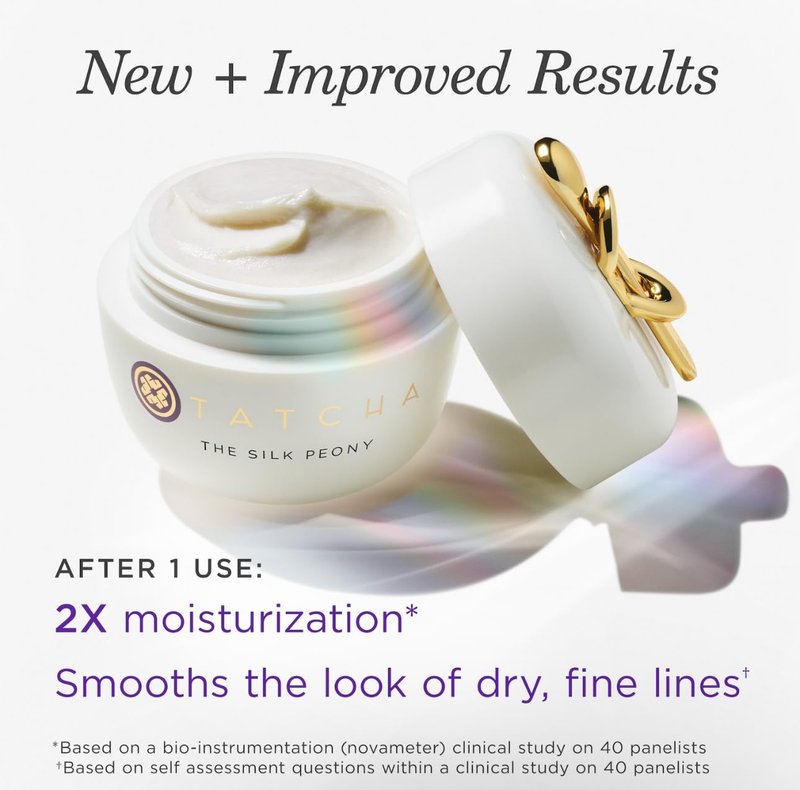 TATCHA Silk Peony Melting Under Eye Cream - Hydrating, Line-Smoothing Formula for Wrinkles | 15 ml / 0.5 oz