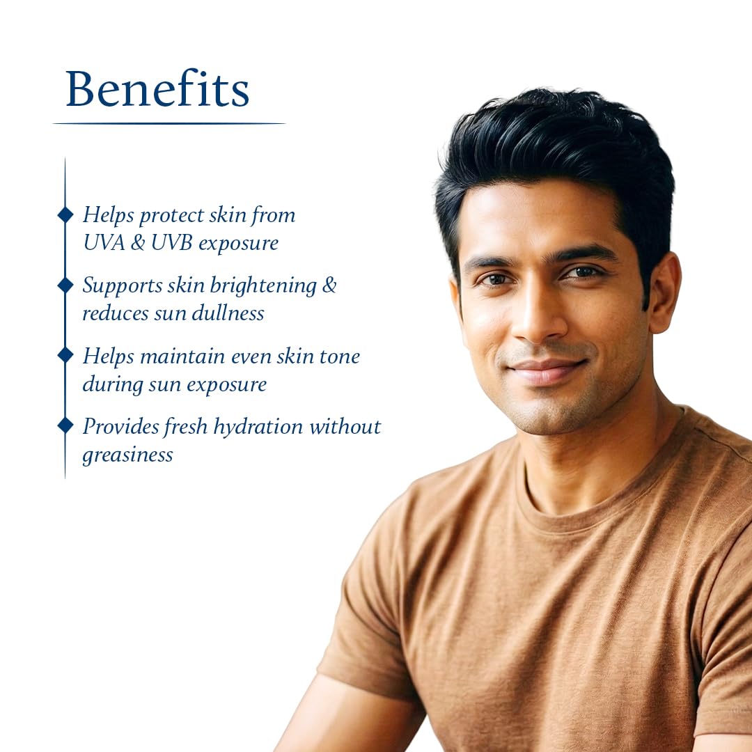 Coconut Face Cream with SPF 30 Sunscreen for Men - Plant-Based, Oil-Free Moisturizer | 1.76 Fl Oz, Vitamin E, 16 Herbs